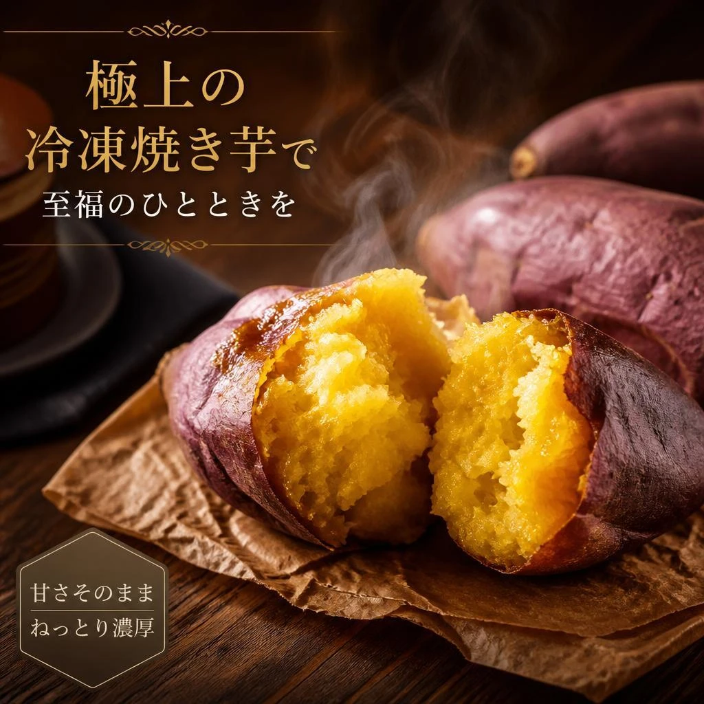 極上の冷凍焼き芋で至福のひとときを