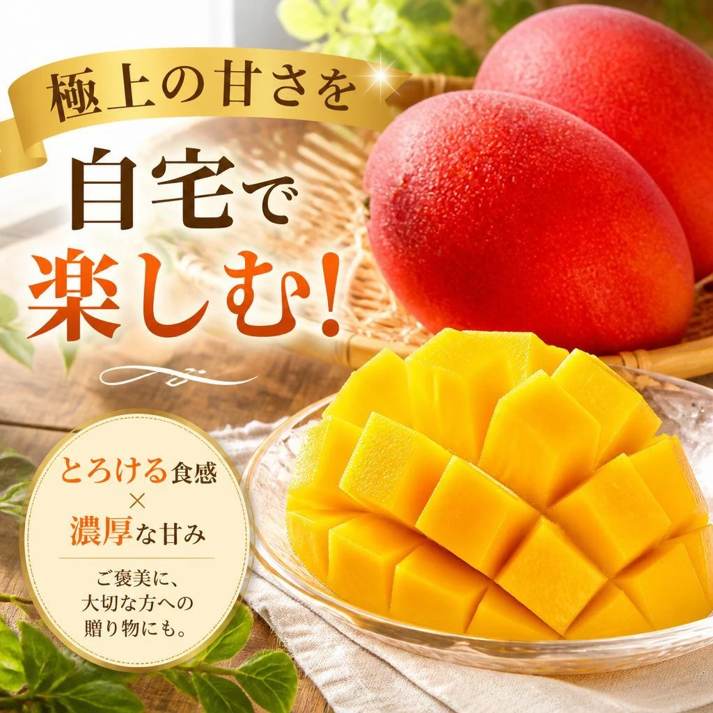 極上の甘さを自宅で楽しむ！