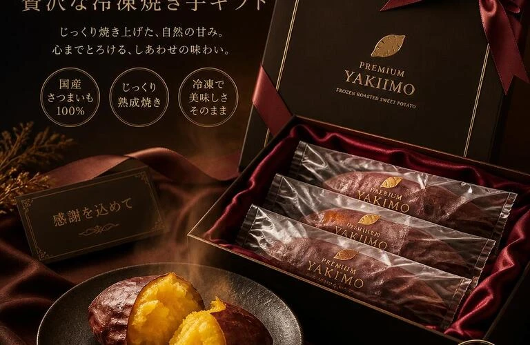 特別な瞬間を彩る、贅沢な冷凍焼き芋ギフト
