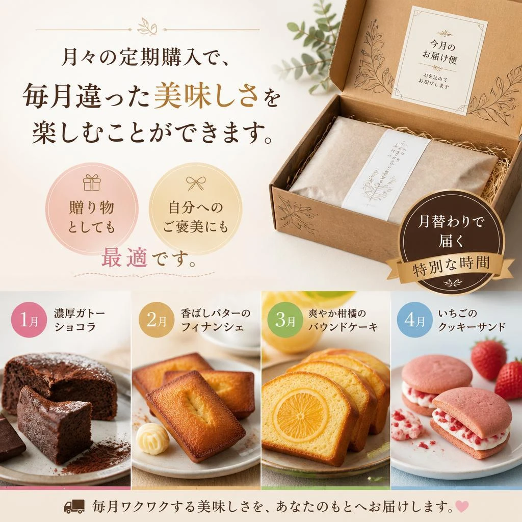 嬉しい定期購入プラン