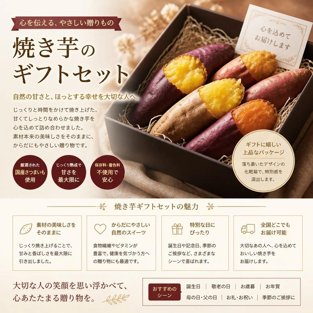 手土産にぴったりのギフトセット