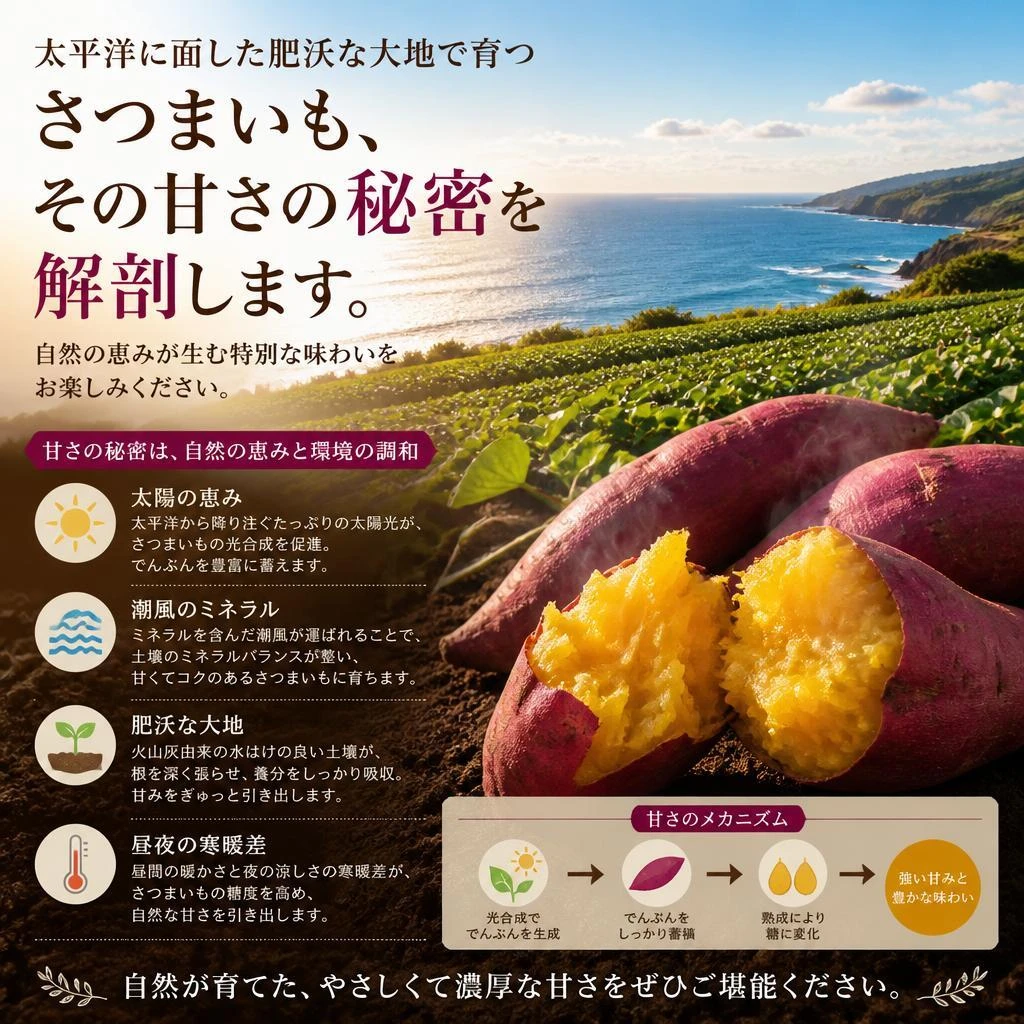 さつまいもの魅力とは？