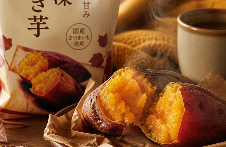 自然な甘みの冷凍焼き芋で、心温まるひとときを