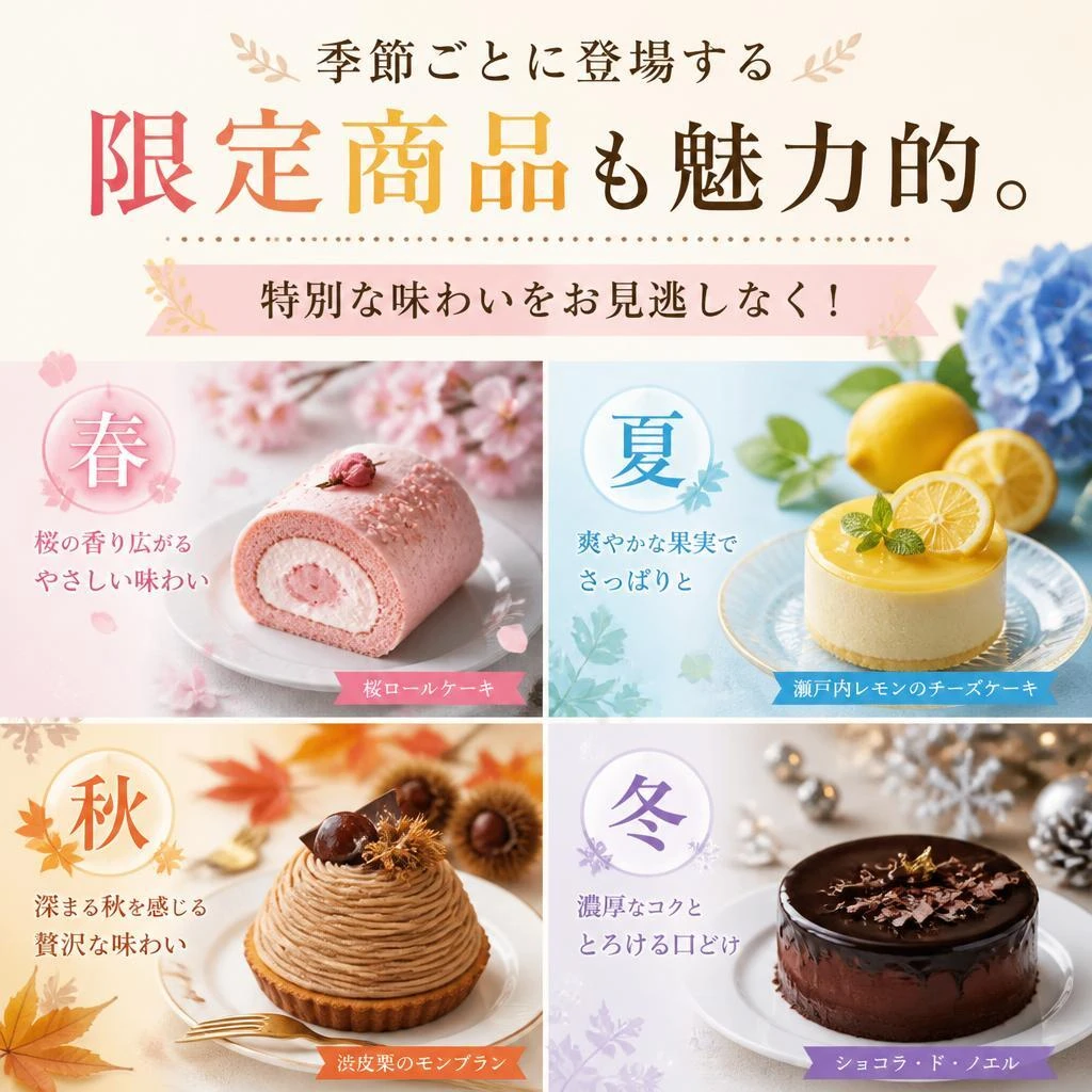 季節限定の特別商品