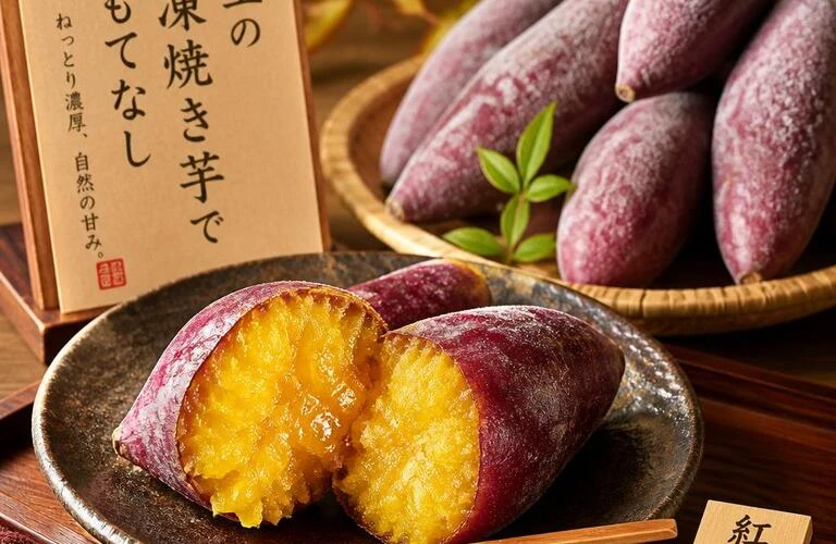 極上の冷凍焼き芋でおもてなし