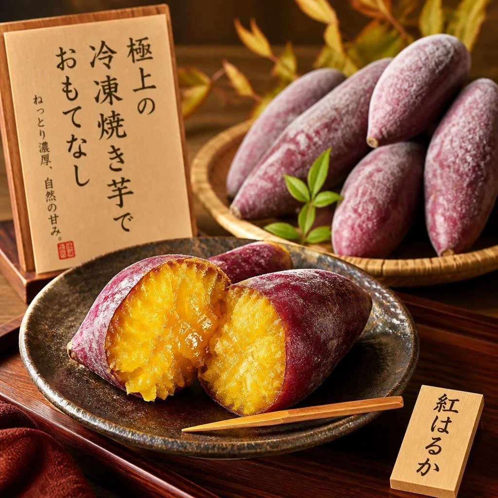極上の冷凍焼き芋でおもてなし