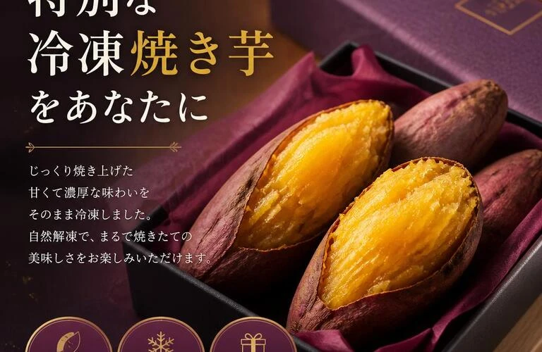 贈り物にも最適！特別な冷凍焼き芋をあなたに