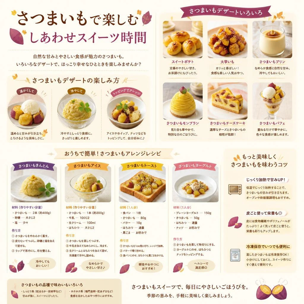デザートセットの楽しみ方