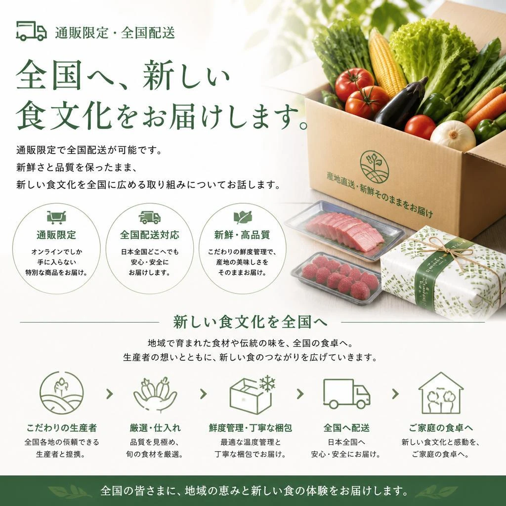 全国どこへでも配送可能