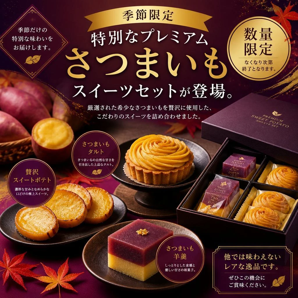 限定スイーツセットが登場！