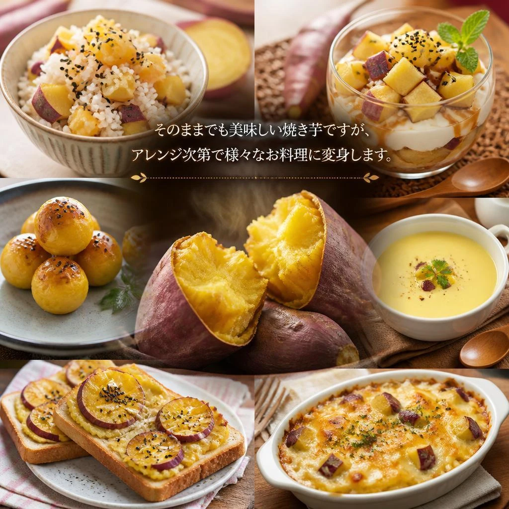 焼き芋のアレンジレシピ