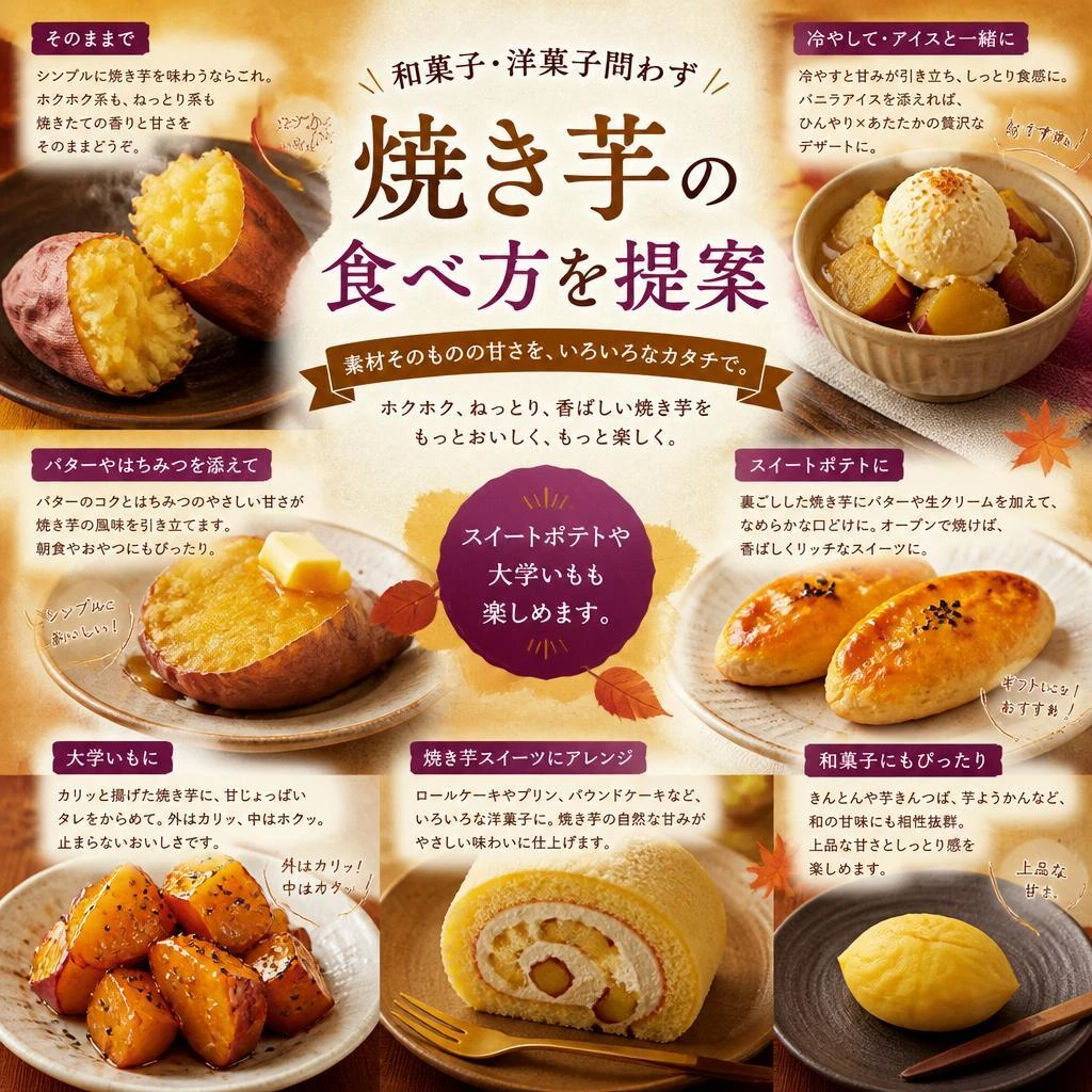 多彩な食べ方