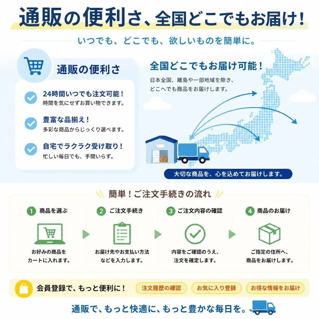 手軽にお取り寄せ