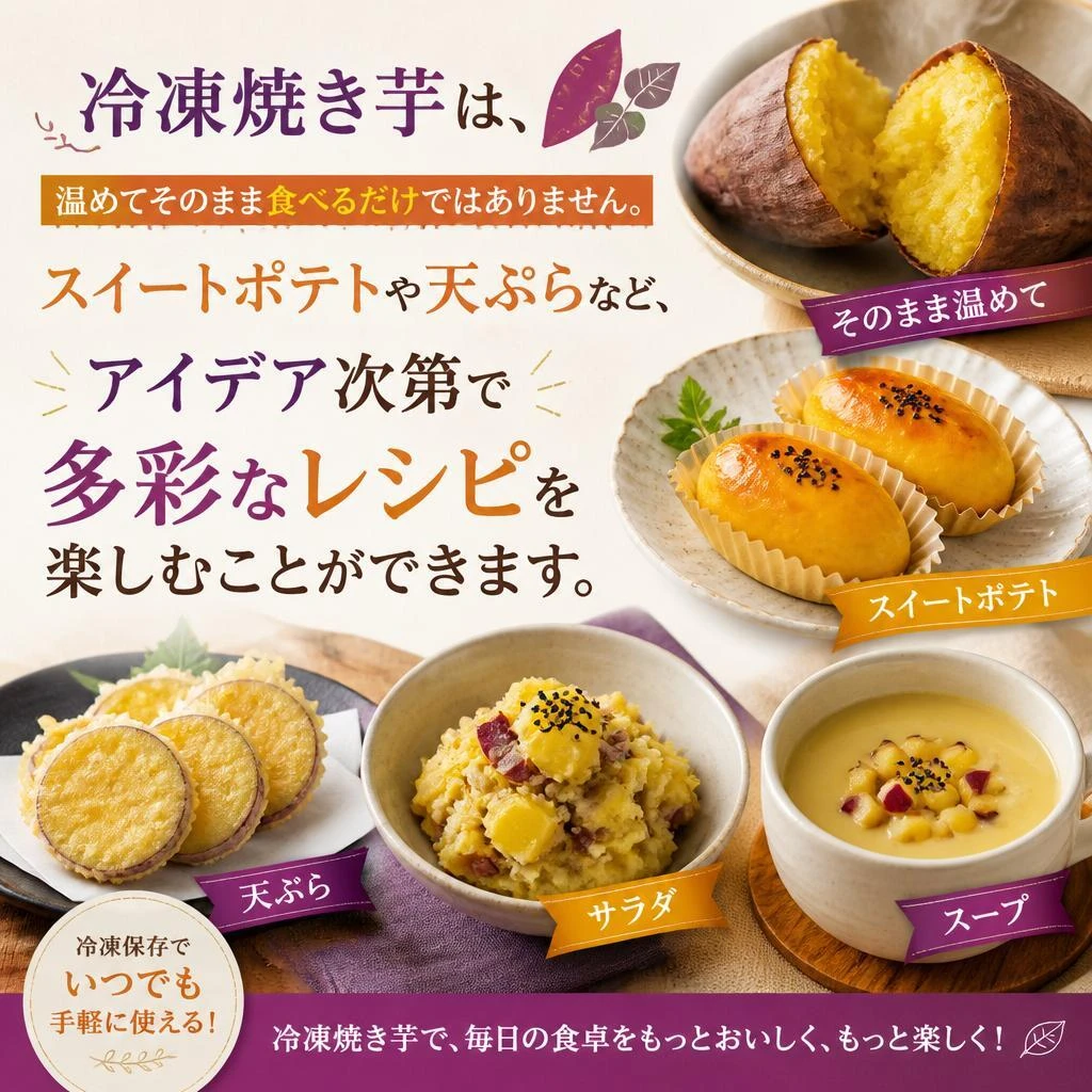 さまざまな食べ方