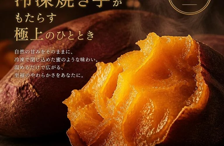 ねっとり濃厚、冷凍焼き芋がもたらす極上のひととき
