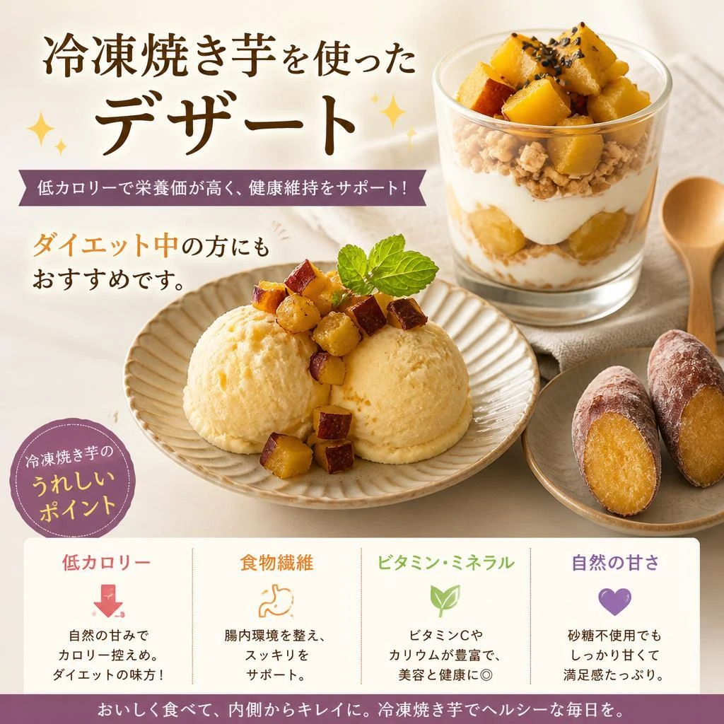 健康的なデザートの魅力