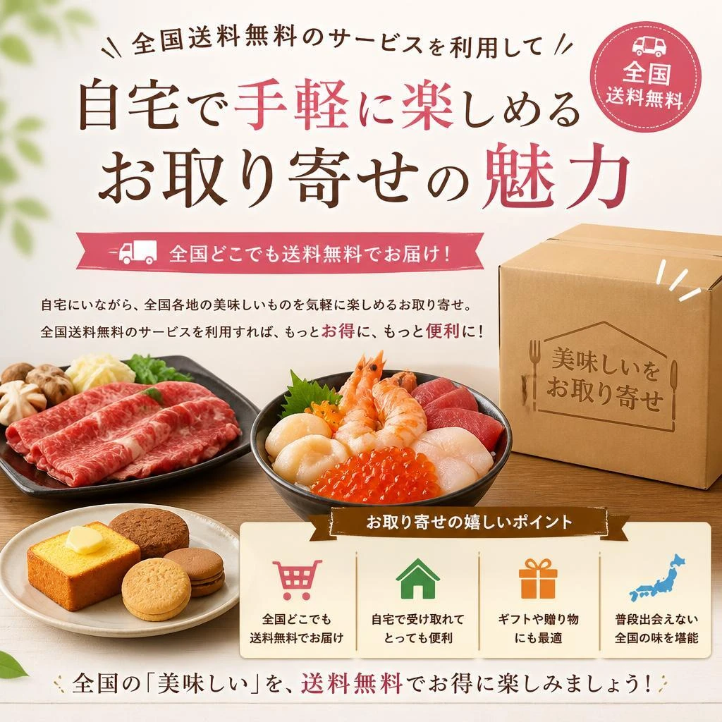 お取り寄せの魅力