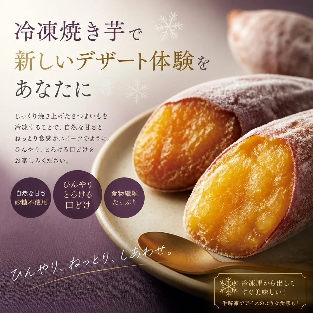 冷凍焼き芋で新しいデザート体験をあなたに