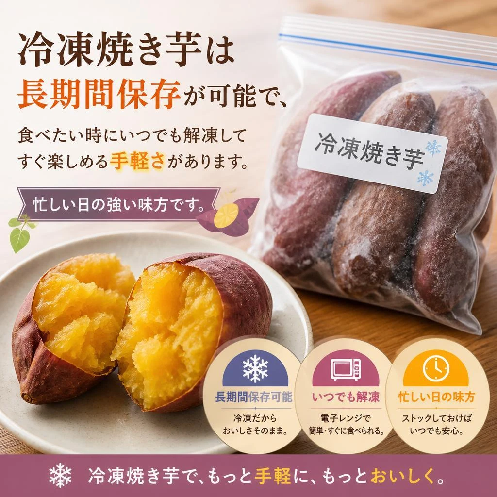 冷凍食品のメリット