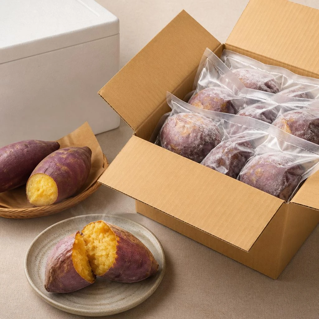 冷凍焼き芋の簡単注文方法