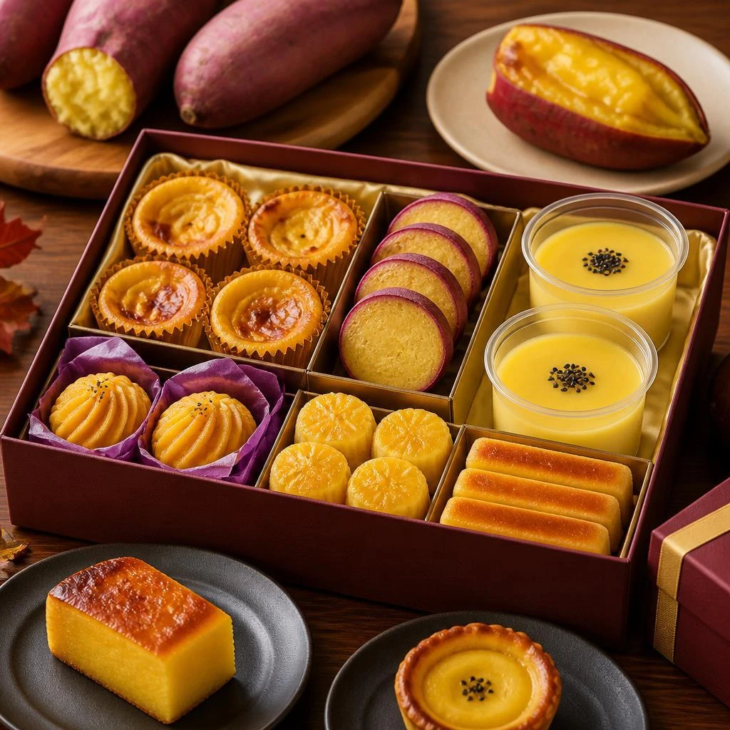 お土産にも最適！濃厚さつまいもスイーツセット